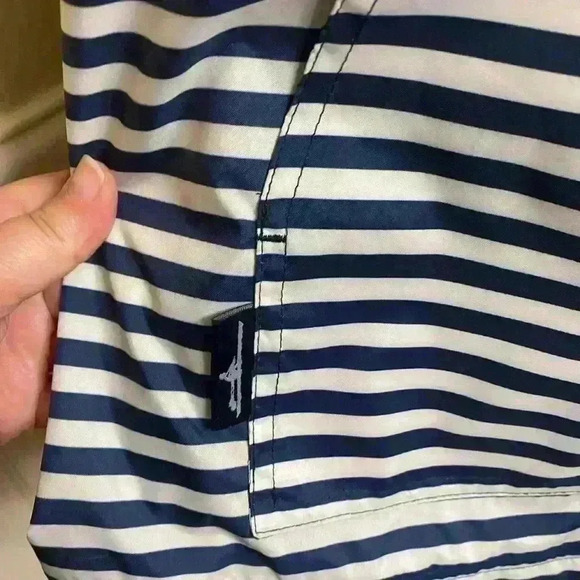 Charles River Apparel Women’s Size XXL Chatham Anorak Striped Navy White Jacket - Picture 9 of 14